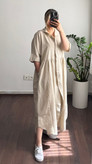 پیراهن بلند تابستانه ساحلی زنانه